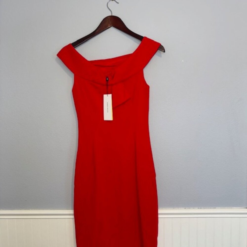 NWT! Karen Millen Red Dress Size 6